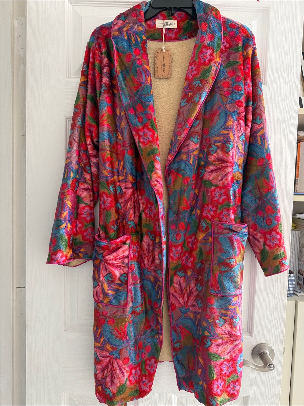 NWT Natural Life cozy robe sz: S